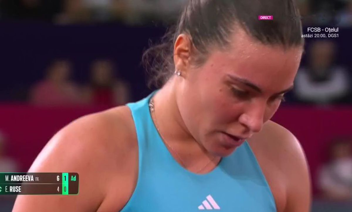 Gabriela Ruse, răbufnire în semifinala de la Linz