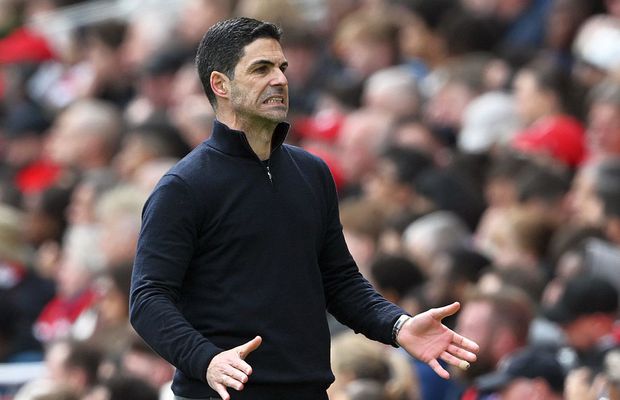 Arsenal a primit un „croșeu puternic”! Reacția lui Mikel Arteta după eșecul care pune titlul în primejdie