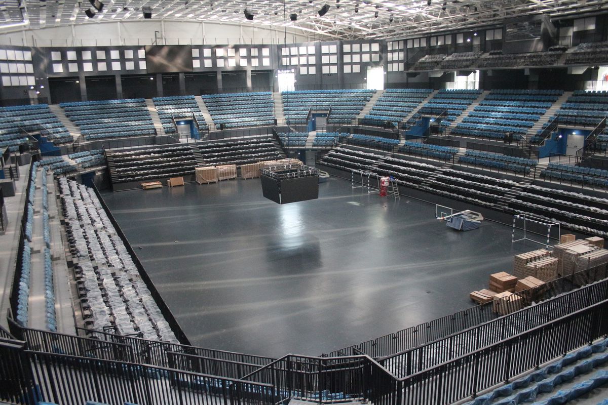 Gazeta a intrat în cea mai spectaculoasă Polivalentă din Moldova: „O experiență stelară!” + Sala de 35 de milioane de euro e finalizată 99,9%