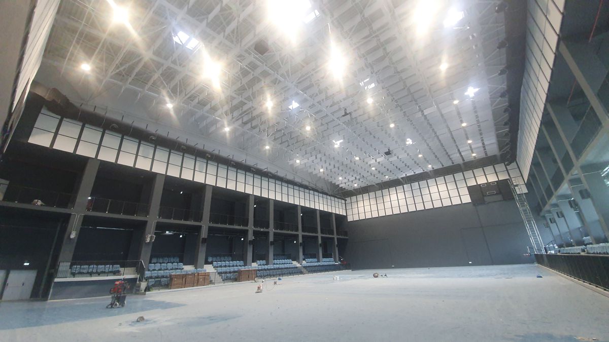 Gazeta a intrat în cea mai spectaculoasă Polivalentă din Moldova: „O experiență stelară!” + Sala de 35 de milioane de euro e finalizată 99,9%