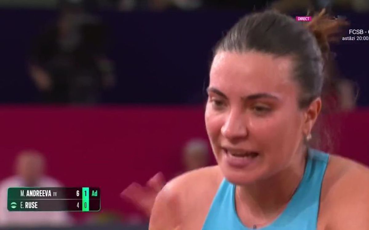 Gabriela Ruse, răbufnire în semifinala de la Linz