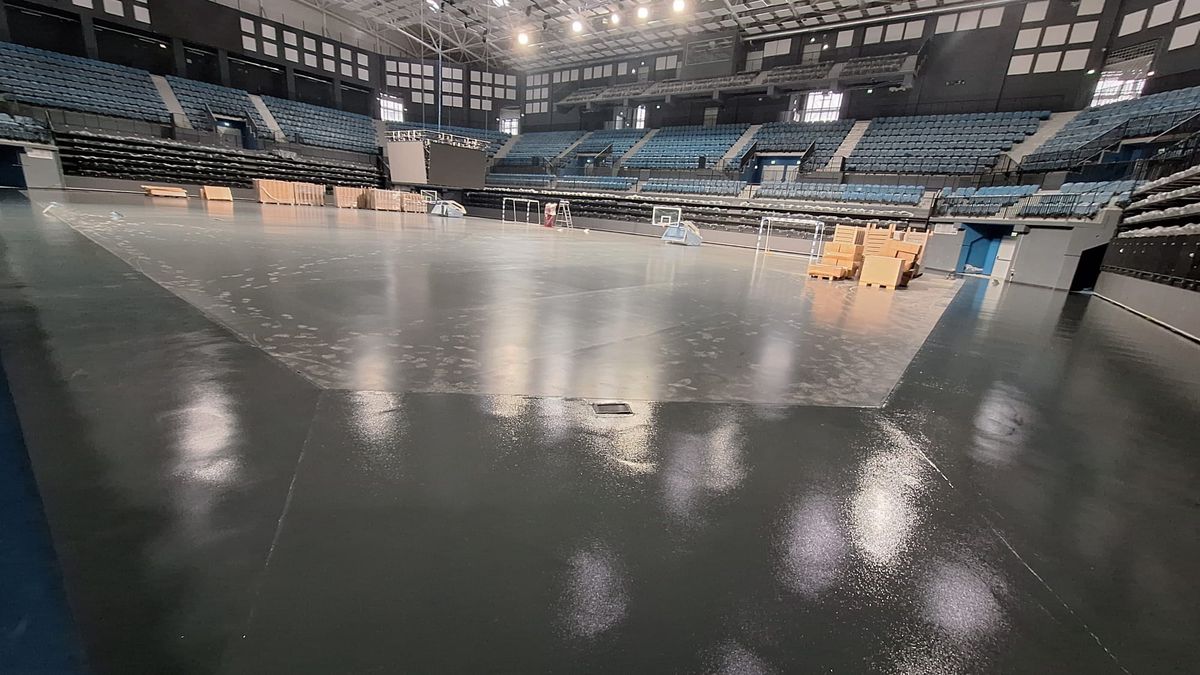 Gazeta a intrat în cea mai spectaculoasă Polivalentă din Moldova: „O experiență stelară!” + Sala de 35 de milioane de euro e finalizată 99,9%