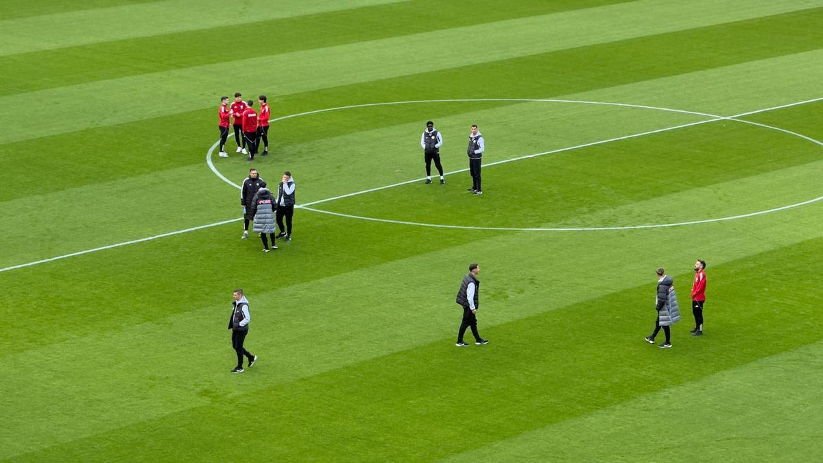 FCSB - Oțelul, imagini înainte de meci