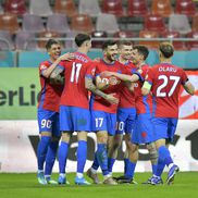 Mihai Popescu, gol la prima titularizare după 6 luni pentru FCSB // FOTO: Cristi Preda (GSP.ro)