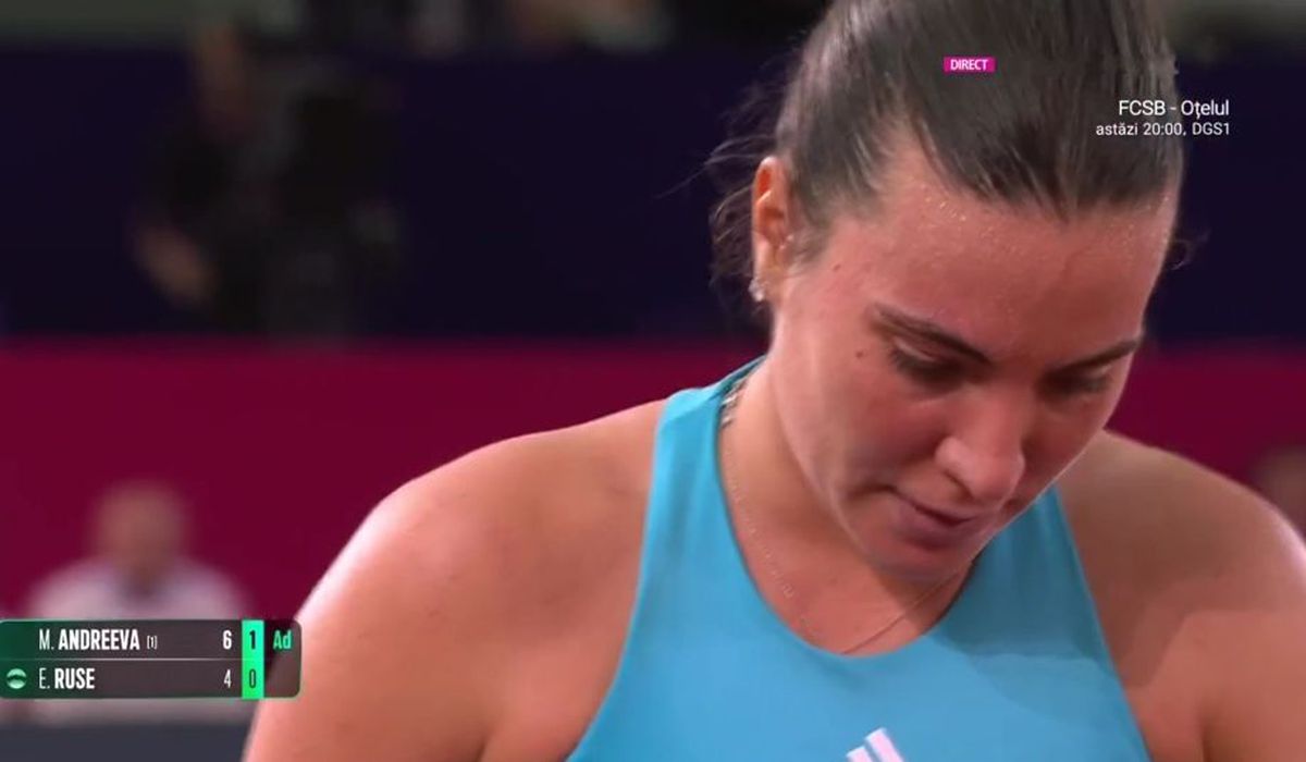 Gabriela Ruse, răbufnire în semifinala de la Linz » A țipat pe teren: „Nimic nu face, nimic!”