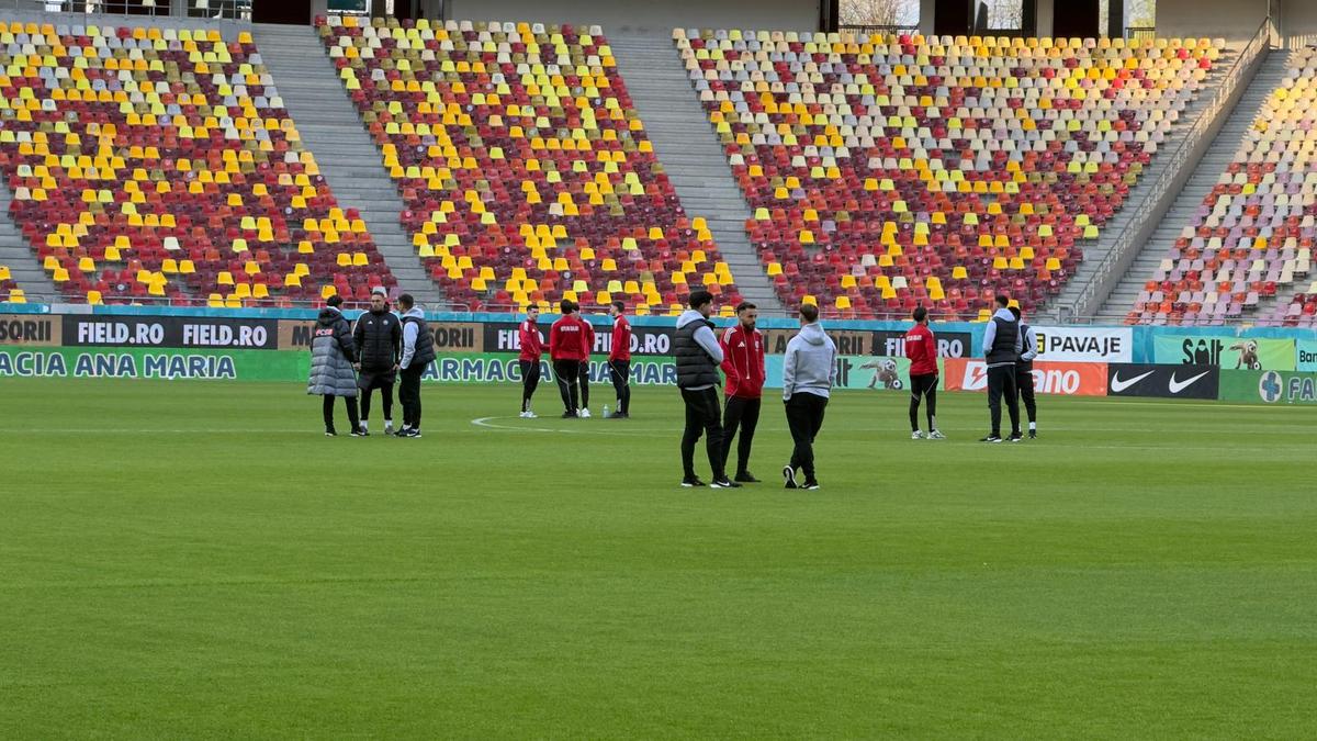 FCSB - Oțelul, imagini înainte de meci