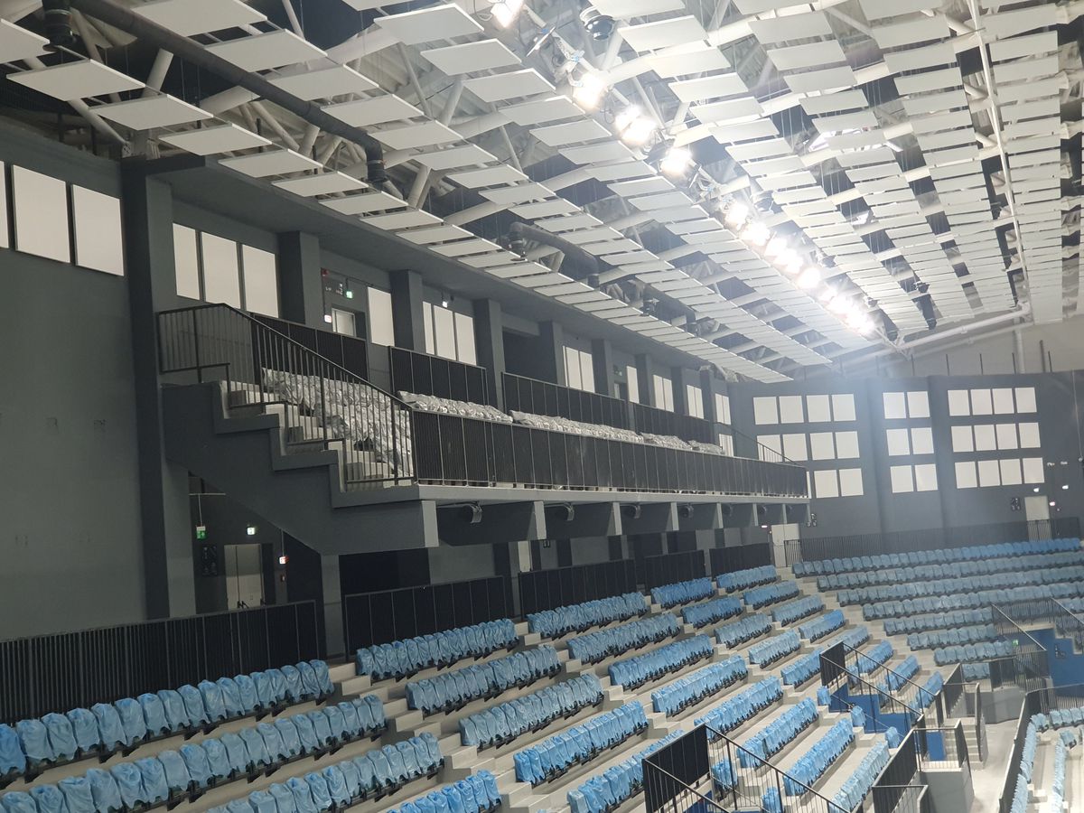 Gazeta a intrat în cea mai spectaculoasă Polivalentă din Moldova: „O experiență stelară!” + Sala de 35 de milioane de euro e finalizată 99,9%