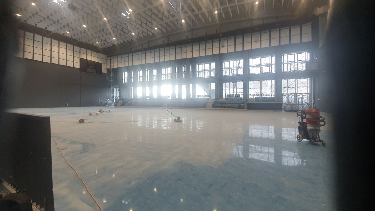 Gazeta a intrat în cea mai spectaculoasă Polivalentă din Moldova: „O experiență stelară!” + Sala de 35 de milioane de euro e finalizată 99,9%