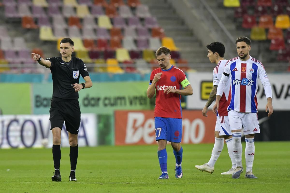 FCSB - Oțelul 4-0 » Roș-albaștrii s-au distrat cu gălățenii: 4 goluri într-o repriză