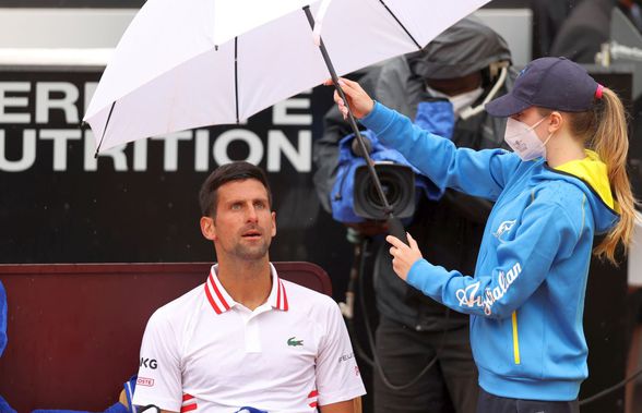 Novak Djokovic, criză de nervi la Roma: „Cât mai vrei să jucăm? Te-am întrebat de 3 ori!”