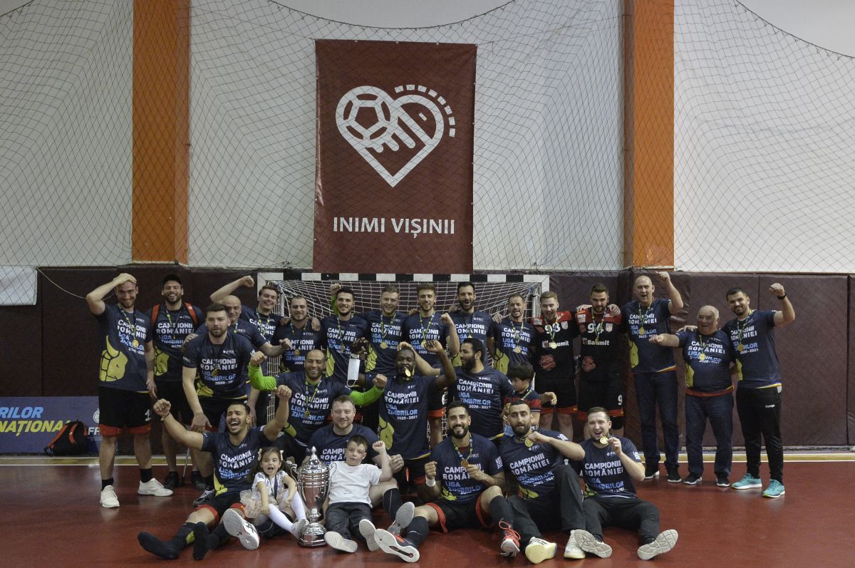 Dinamo, campioană în Liga Națională de handbal masculin