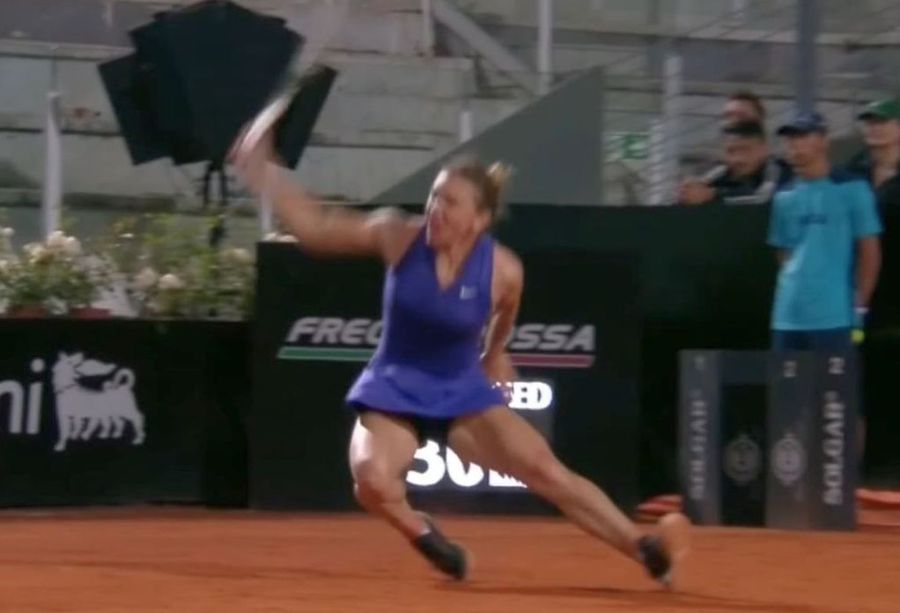 Simona Halep, eliminată în turul 2 de la Roma » Collins s-a impus în două seturi