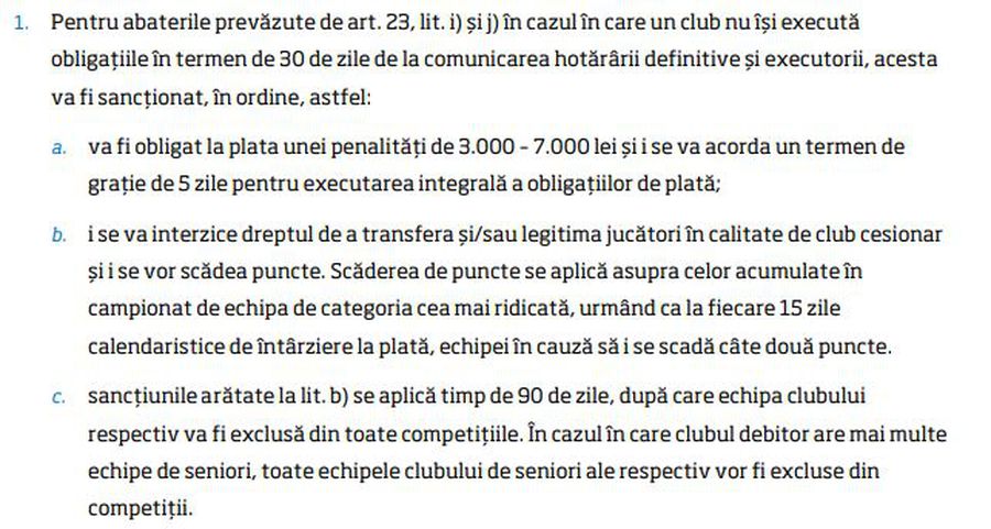 Situație incredibilă în play-out: cu o etapă înainte de final, clubul ar trebui exclus din campionat! Decizia luată la Comisii