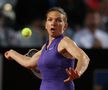 Simona Halep, eliminată în turul 2 de la Roma » Collins s-a impus în două seturi