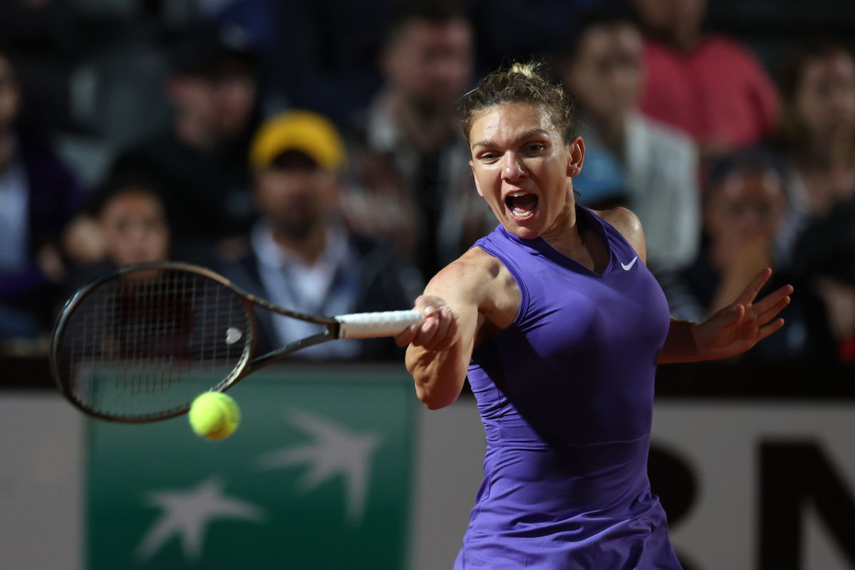Simona Halep, eliminată în turul 2 de la Roma » Collins s-a impus în două seturi