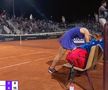 Simona Halep (30 de ani, 21 WTA) s-a lovit la glezna dreaptă în primul set al meciului cu Danielle Rose Collins (28 de ani, 9 WTA), din turul secund al turneului de la Roma.