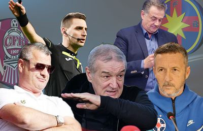 Comisia Centrală a Arbitrilor continuă războiul cu oficialii din Liga 1! Gigi Becali, Ioan Varga și Mihai Stoica, chemați la raport + Ciprian Marica și Adrian Mititelu, amendați