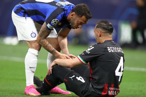 Bennacer nu a mai putut continua jocul cu Inter // Foto: Imago