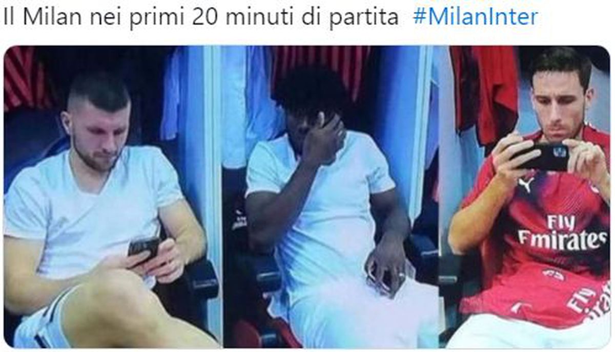 Cele mai tari meme după AC Milan - Inter