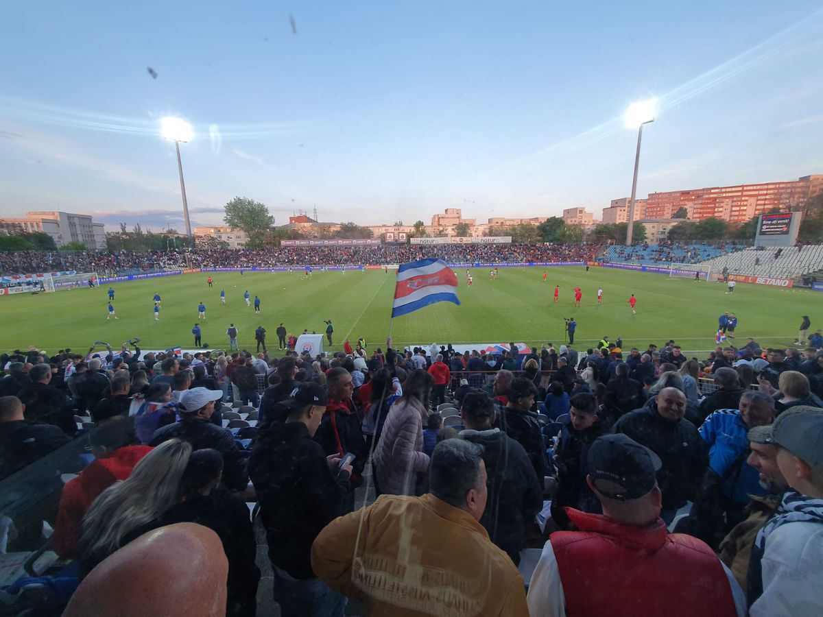 „Revelionul” de la Galați a ținut doar 5 minute » Sărbătoarea din startul meciului a fost stricată de Dinamo