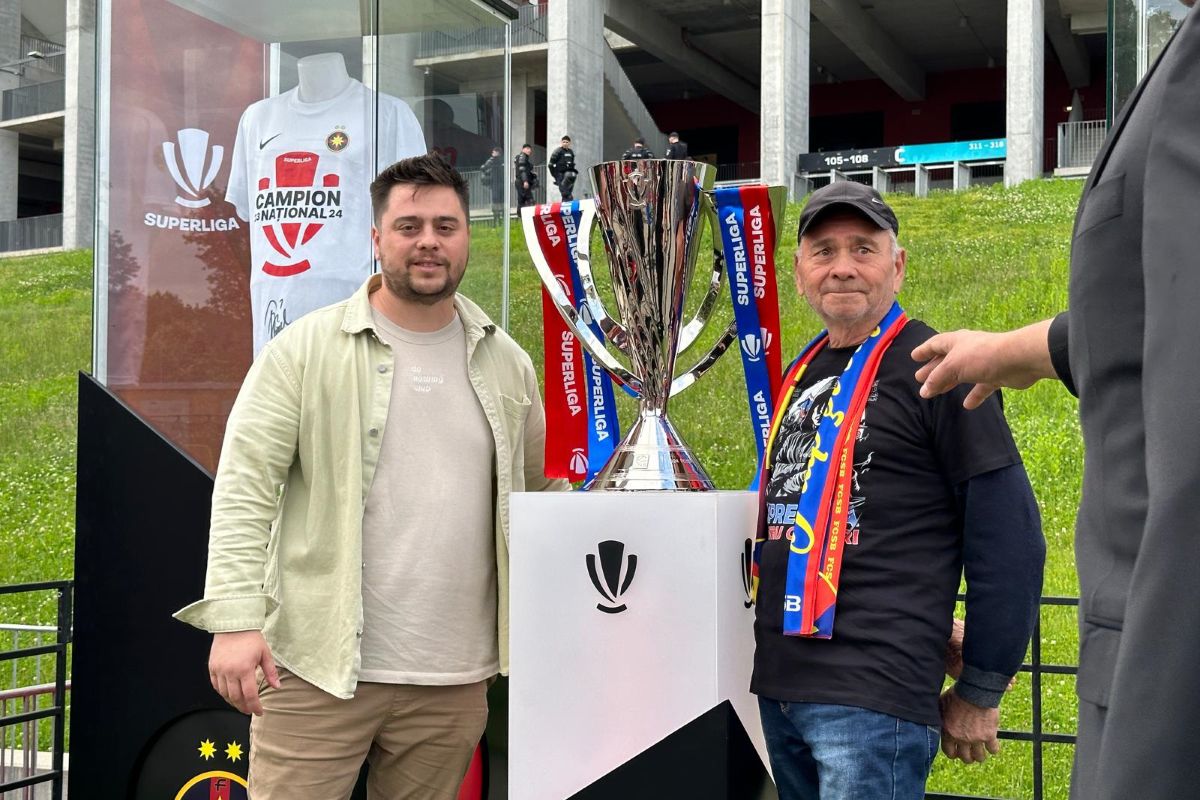 FCSB - CFR Cluj, imagini înaintea meciului
