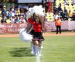 Unirea Slobozia - Șelimbăr. Majoretele au făcut spectacol la pauză