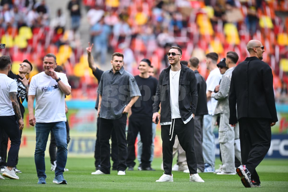 Cum au venit jucătorii de la FCSB la Arena Națională