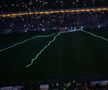 Spectacol în pauza meciului FCSB - CFR Cluj // FOTO: GSP