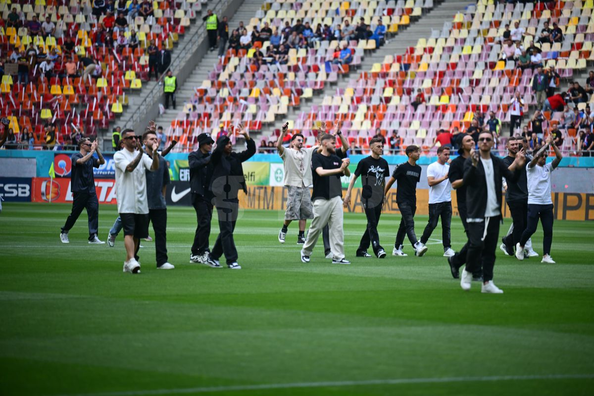 Cum au venit jucătorii de la FCSB la Arena Națională