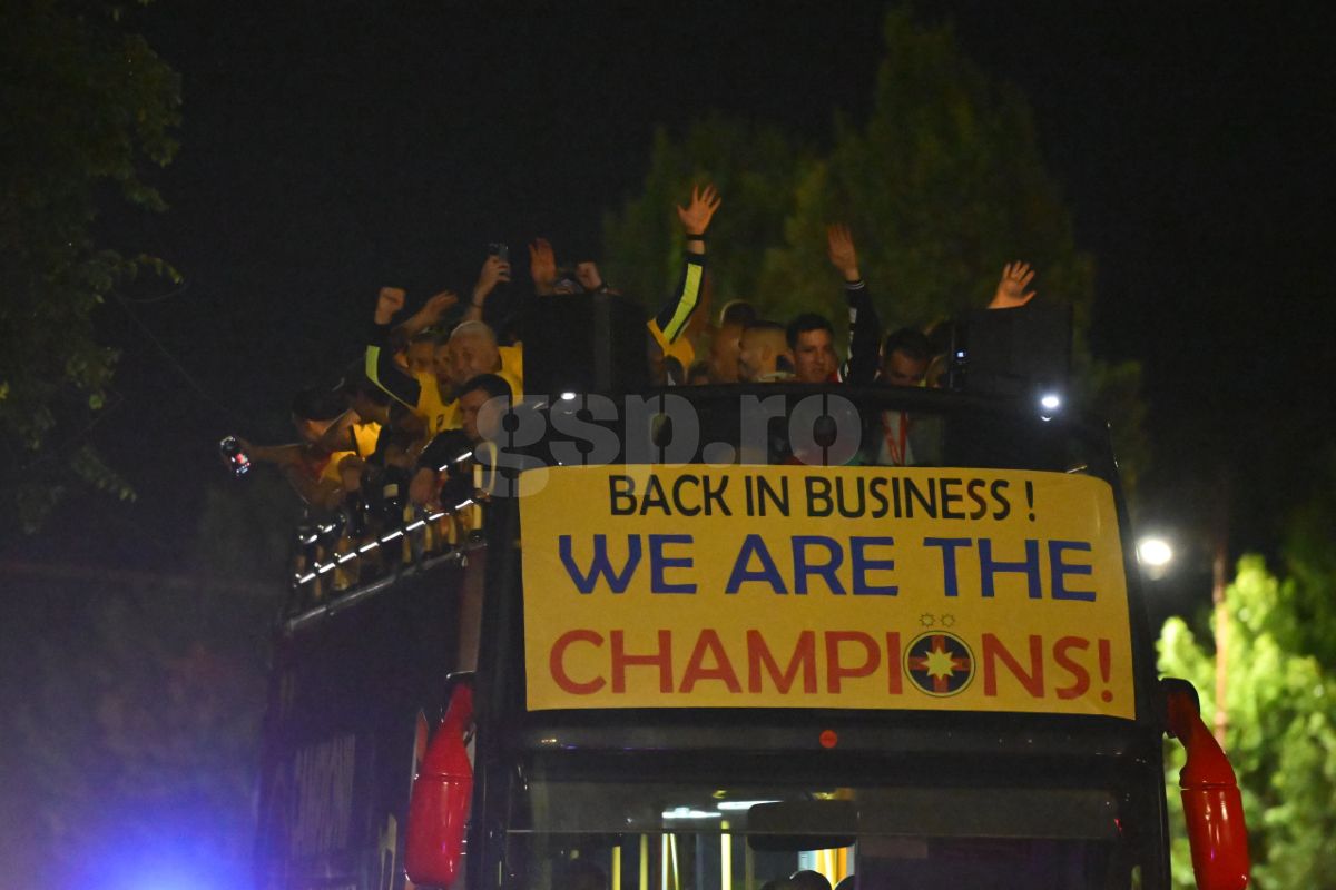 FCSB, sărbătoare la Ateneu » Mii de oameni au scandat alături de Olaru, Coman și compania: „București, Steaua București!”