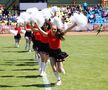Unirea Slobozia - Șelimbăr. Majoretele au făcut spectacol la pauză