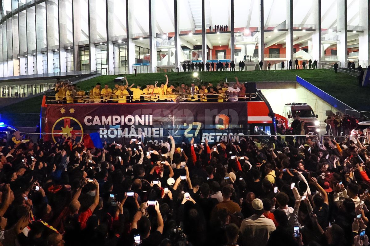 FCSB, sărbătoare la Ateneu » Mii de oameni au scandat alături de Olaru, Coman și compania: „București, Steaua București!”