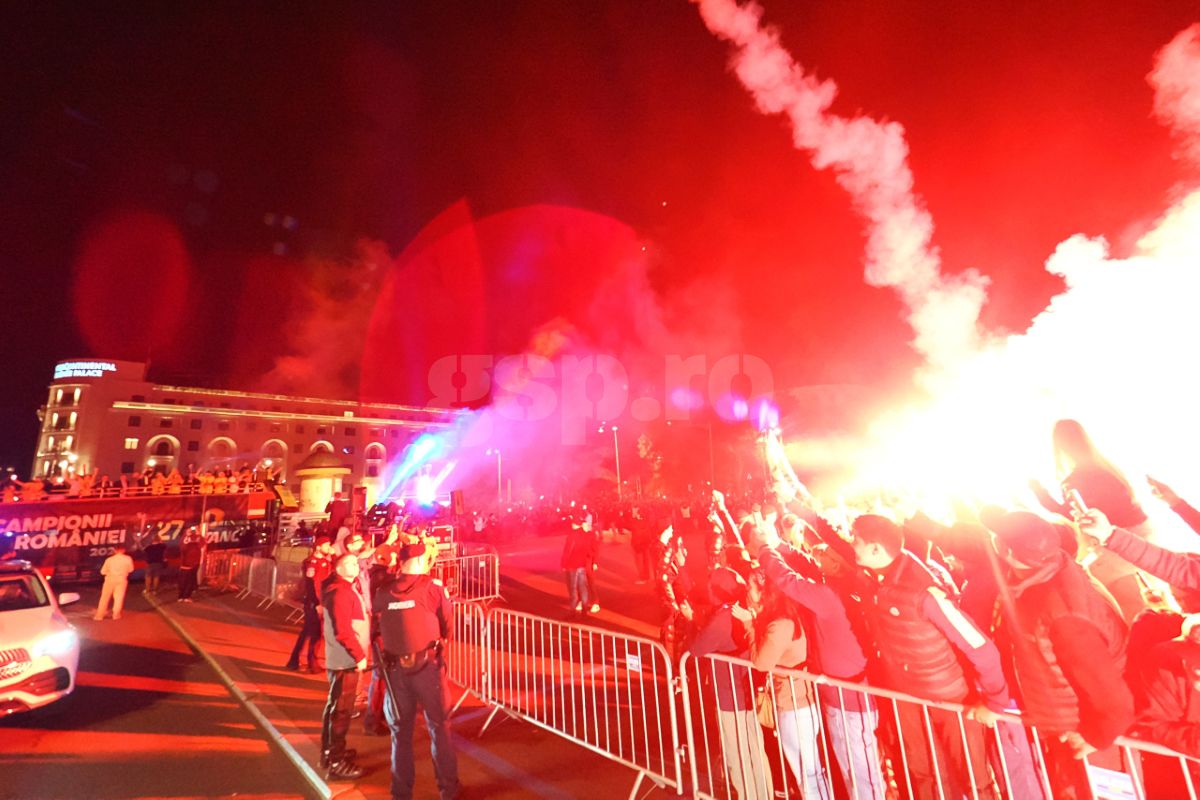 FCSB, sărbătoare la Ateneu » Mii de oameni au scandat alături de Olaru, Coman și compania: „București, Steaua București!”