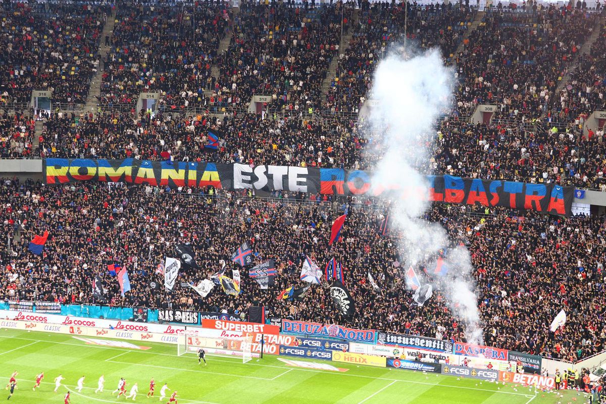Discursuri manifest în direct, înainte de FCSB - CFR Cluj: „MApN  ar trebui să salute zecile de mii de fani care scandează «Steaua»”