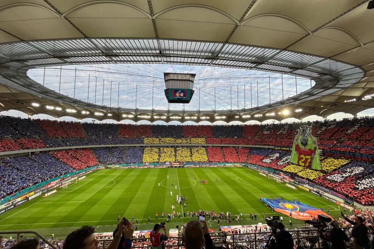 FCSB - CFR Cluj, imagini din meci