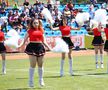 Unirea Slobozia - Șelimbăr. Majoretele au făcut spectacol la pauză