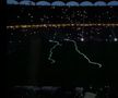 Spectacol în pauza meciului FCSB - CFR Cluj // FOTO: GSP