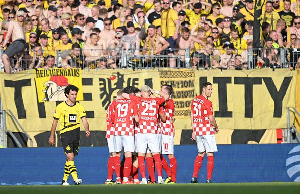 Borussia Dortmund, finalista Champions League, umilită la Mainz! Între timp, Real a făcut recital în La Liga