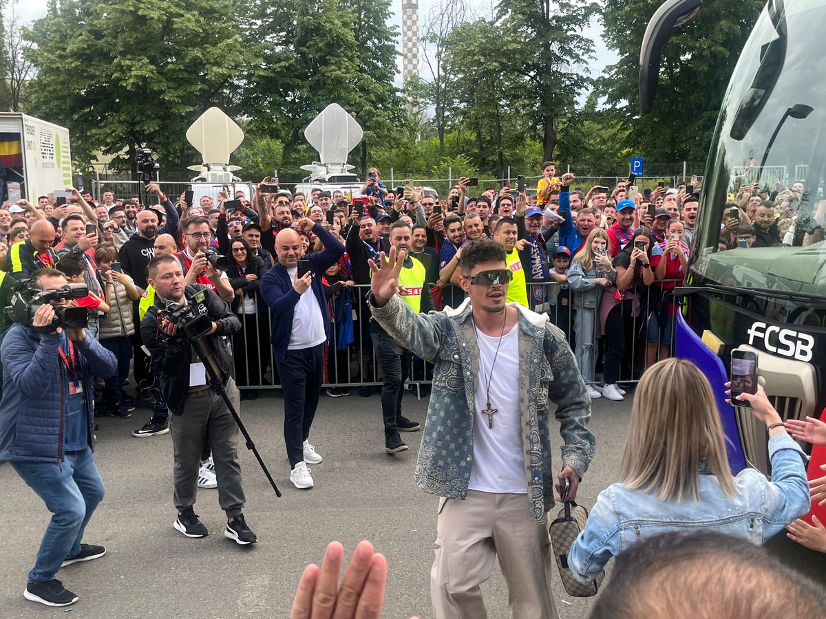 Jucătorii de la FCSB au sosit la Arena Națională