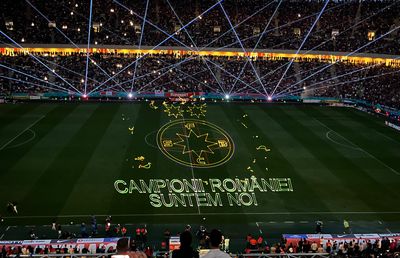 Show total pe Arena Națională! Ce s-a întâmplat la pauza meciului FCSB - CFR Cluj