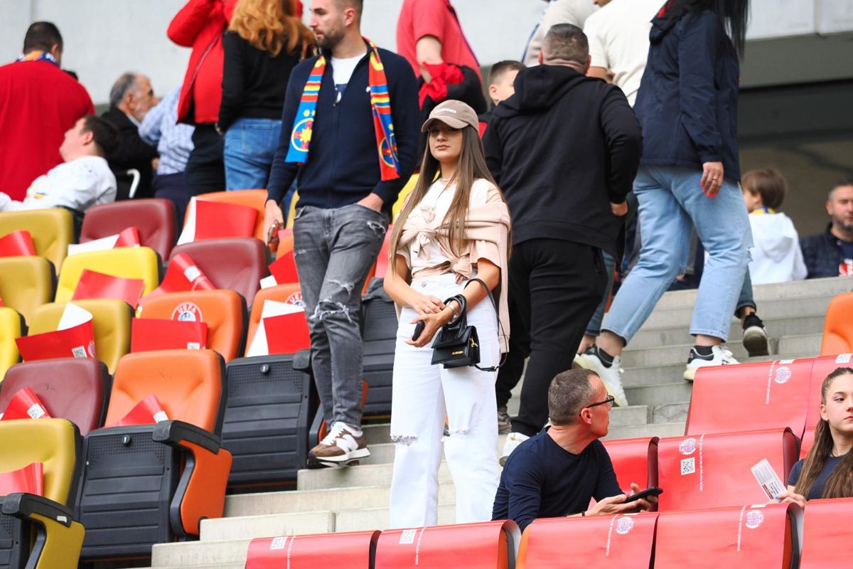 Imagini din stadion înainte de FCSB - CFR Cluj