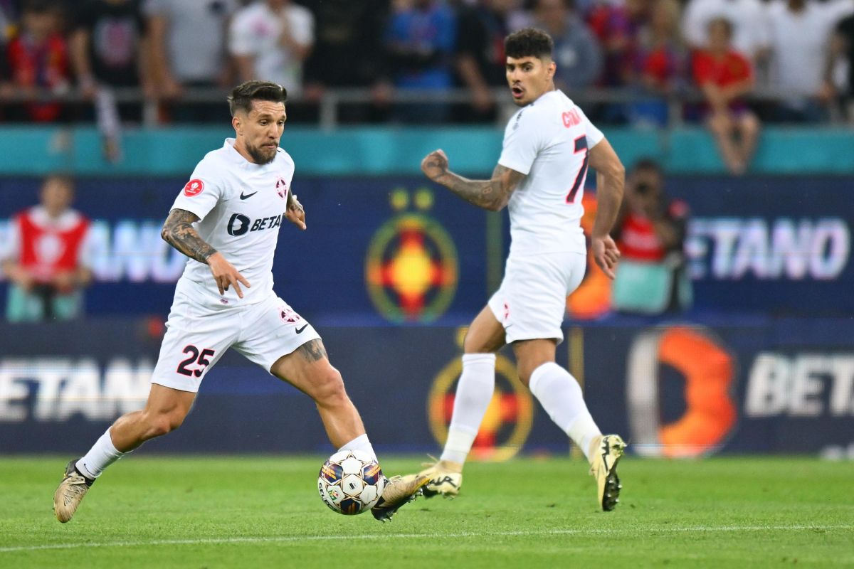 FCSB - CFR Cluj, imagini din meci