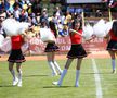 Unirea Slobozia - Șelimbăr. Majoretele au făcut spectacol la pauză