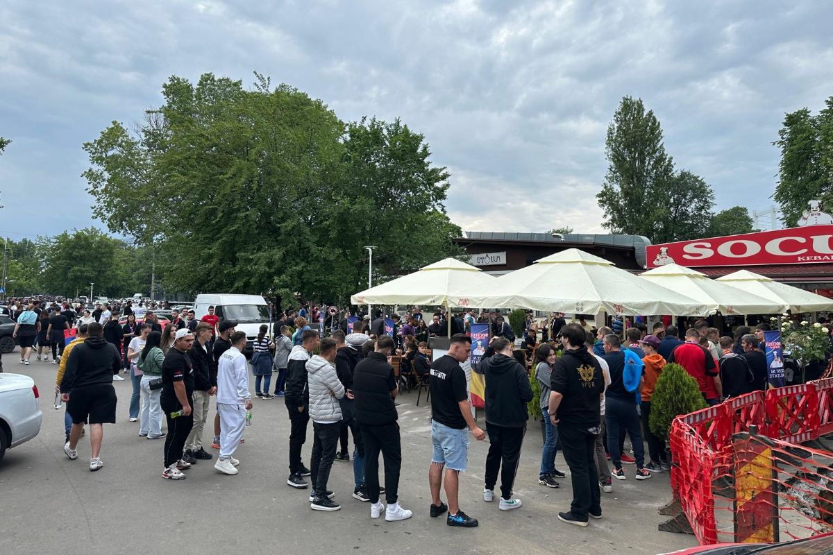 FCSB - CFR Cluj, imagini înaintea meciului