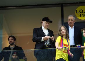 Gestul lui Gigi Becali, imediat după FCSB – CFR Cluj » Ce a făcut la tribuna oficială
