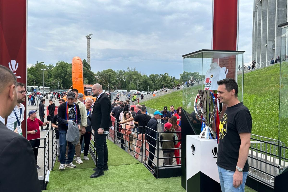 FCSB - CFR Cluj, imagini înaintea meciului