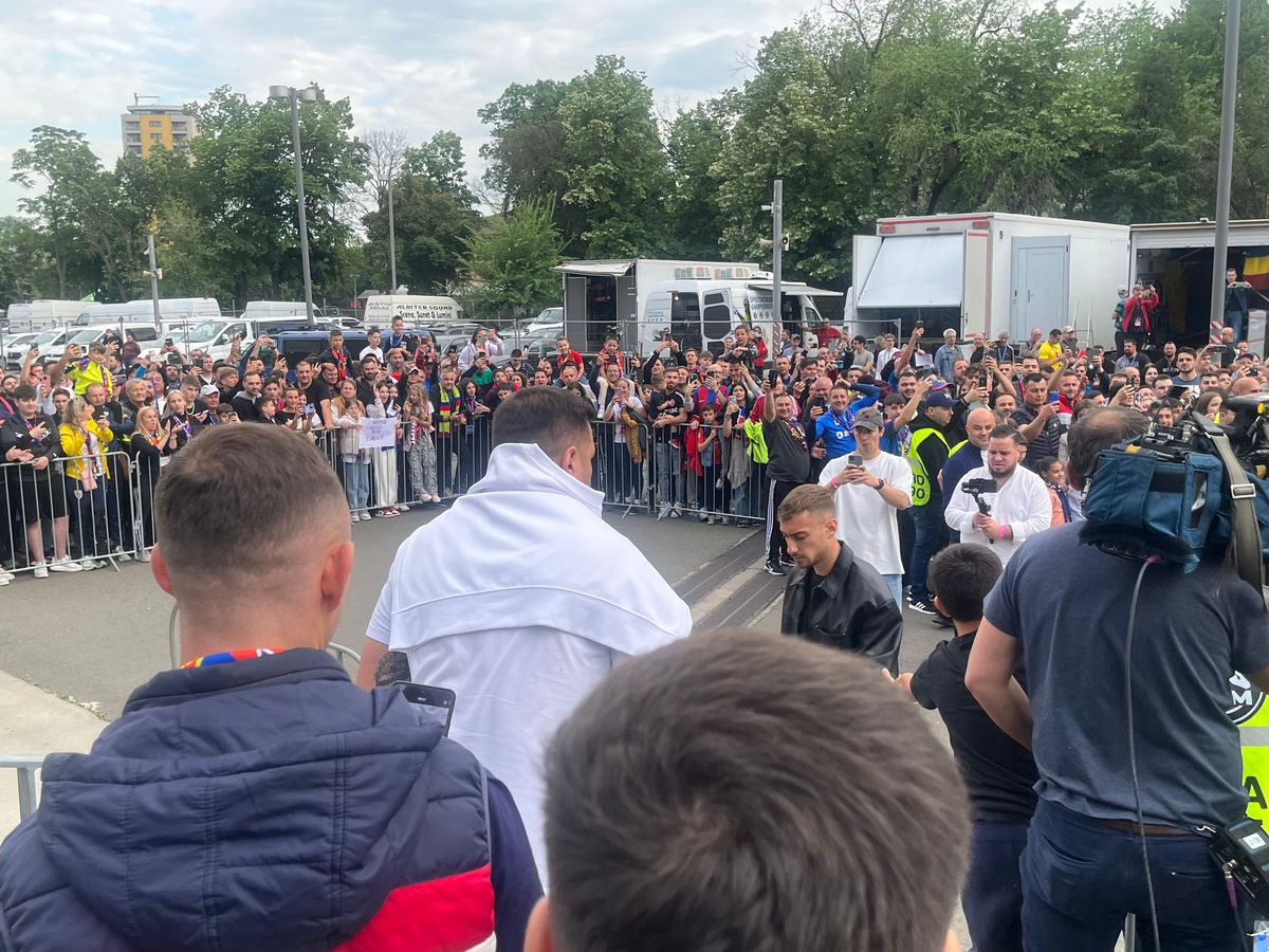 Jucătorii de la FCSB au sosit la Arena Națională