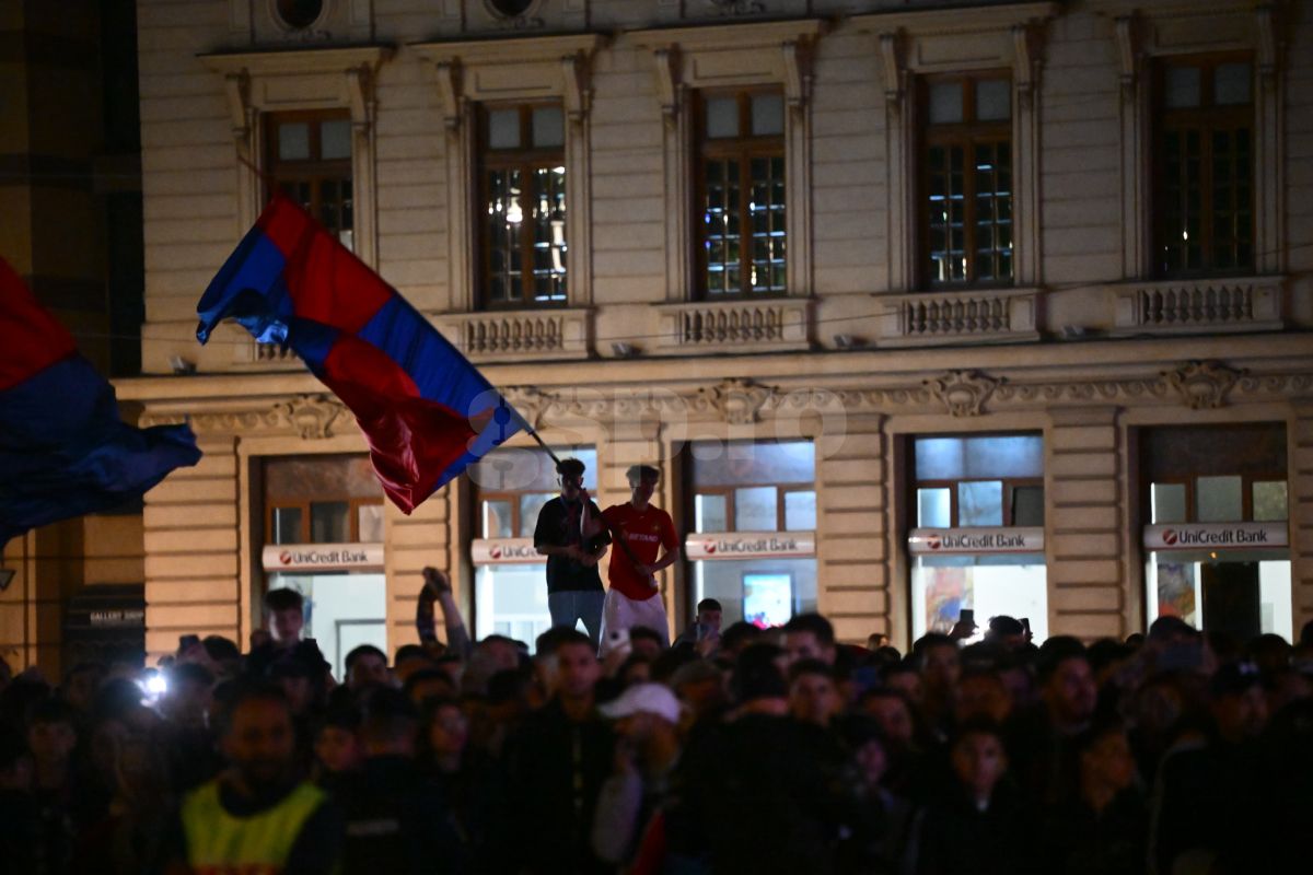 FCSB, sărbătoare la Ateneu » Mii de oameni au scandat alături de Olaru, Coman și compania: „București, Steaua București!”