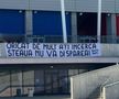 Suporterii CSA Steaua, protest împotriva lui Gigi Becali și PSD