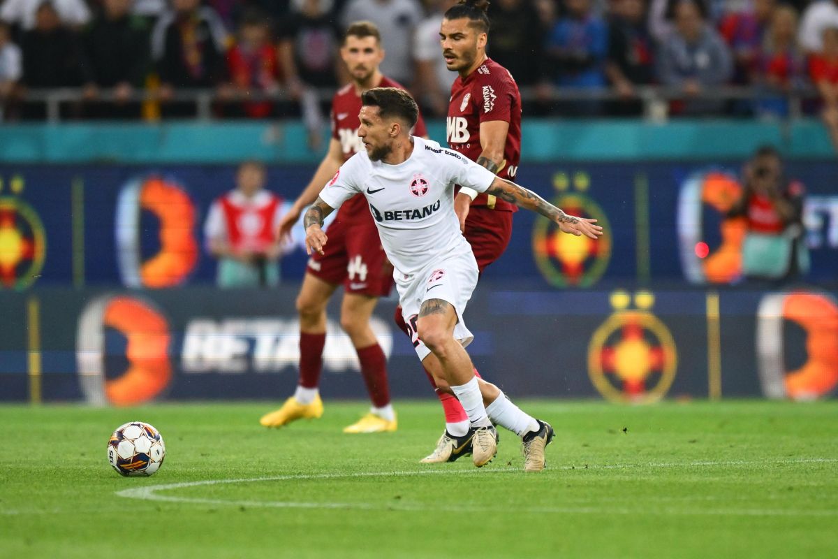 FCSB - CFR Cluj, imagini din meci